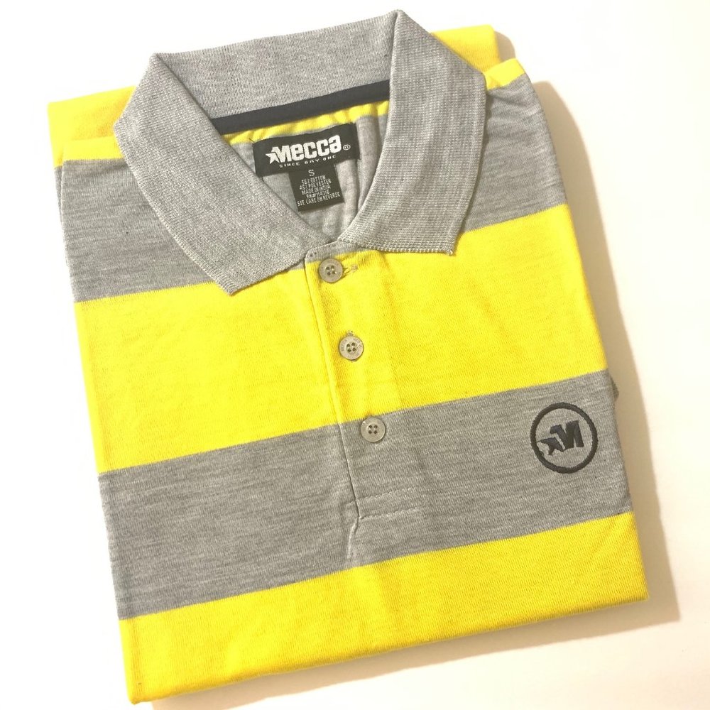 Men's Striped Jersey Polo 14MC MR7